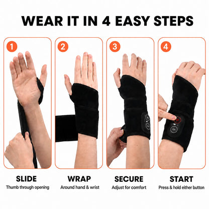 ZyaVie™ 3-in-1 Red Light Wrist Wrap